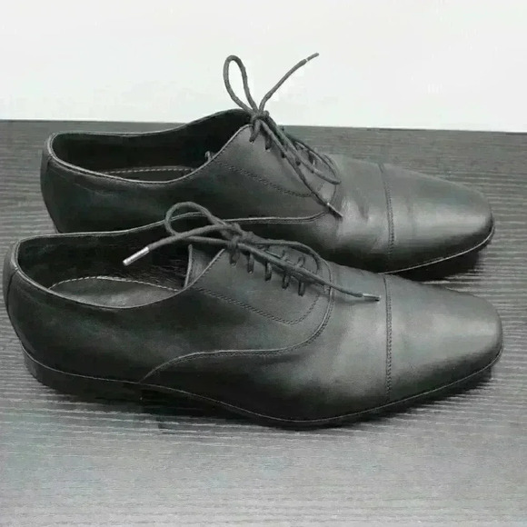 Gordon Rush Lennox Men’s Black Oxfords Classic Cap - Picture 7 of 12